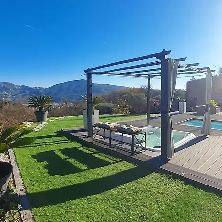 Homestay szállás 20m2 Dans Piscine Jacuzzi Gattières